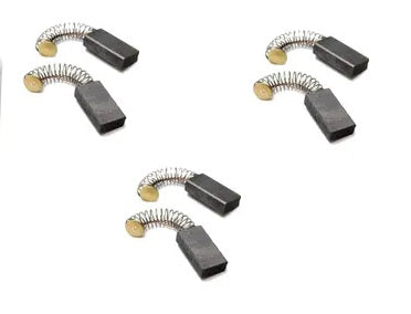 Set of 3 Pair Carbon Brushes Compatible With Our Jakmister Air Blowers