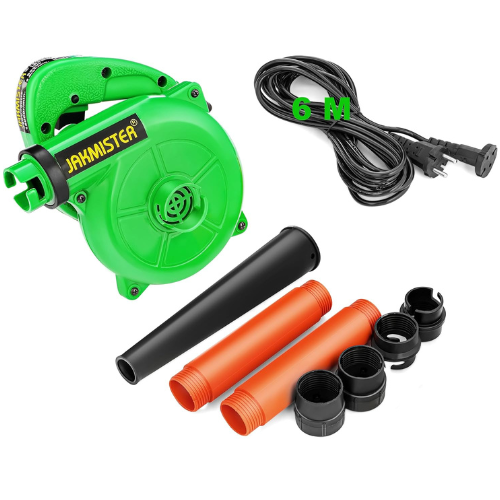 Jakmister 600W + 6 Meter Wire + 2 Extension Pipe Dust Cleaner Vacuum Air Blower