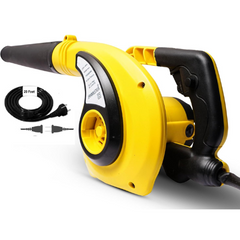 Jakmister Vacuum Pipe Suction-Yellow 1000Watts/ 19000rpm/100% copper/60mins Continuous Operation Air Blower with 20 Feet Wire
